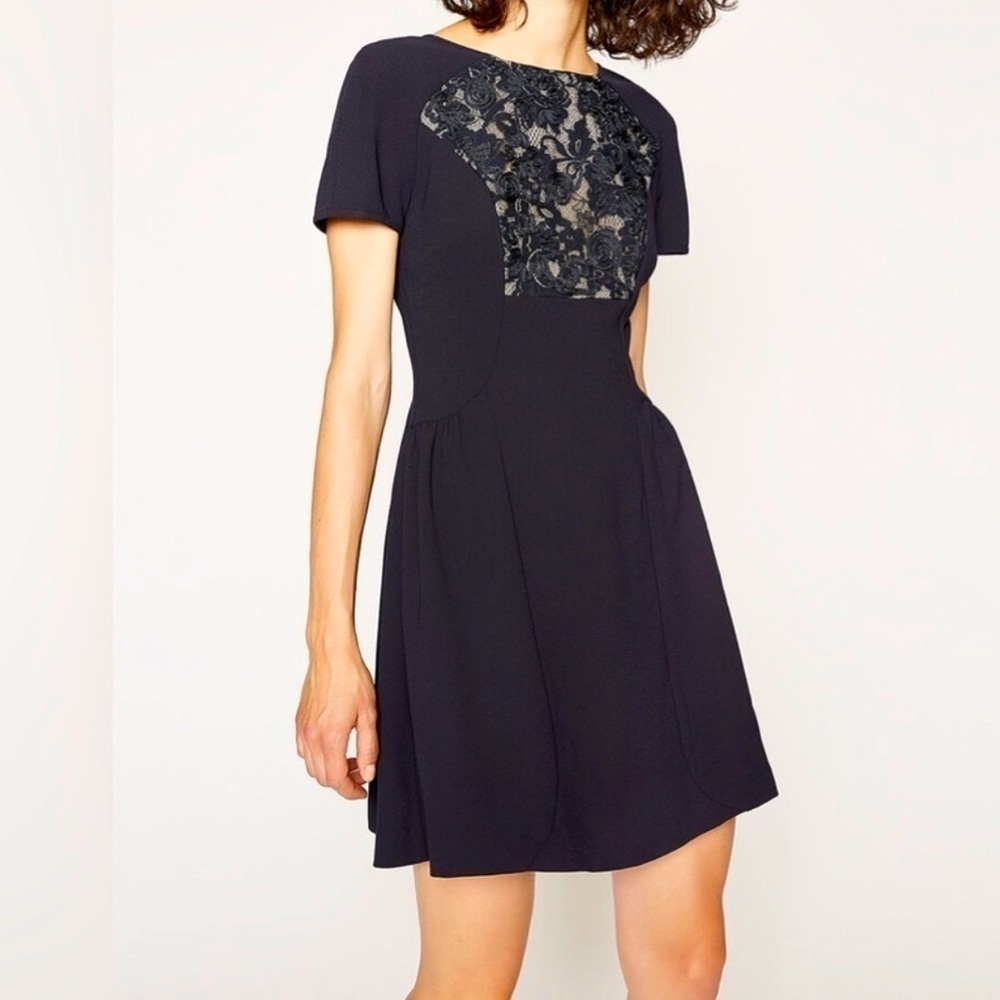 THE KOOPLES Lace Sheath Dress.
